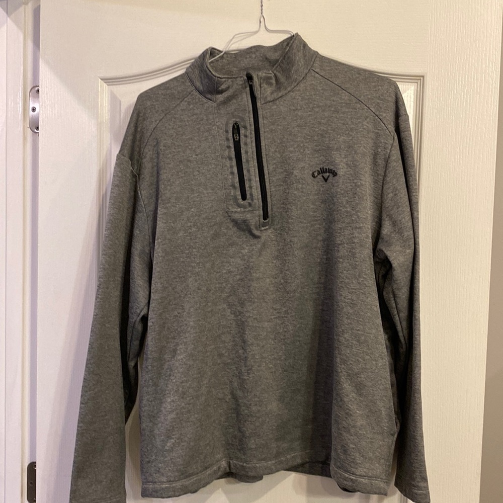 Men’s 1/4 Zipper Callaway Golf Pullover Sweatshirt